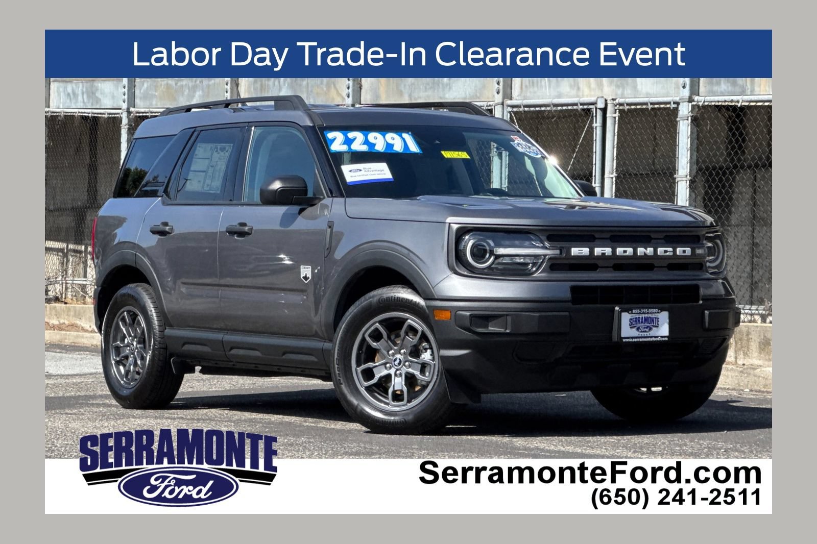 Certified 2023 Ford Bronco Sport Big Bend AWD/4WD image 1