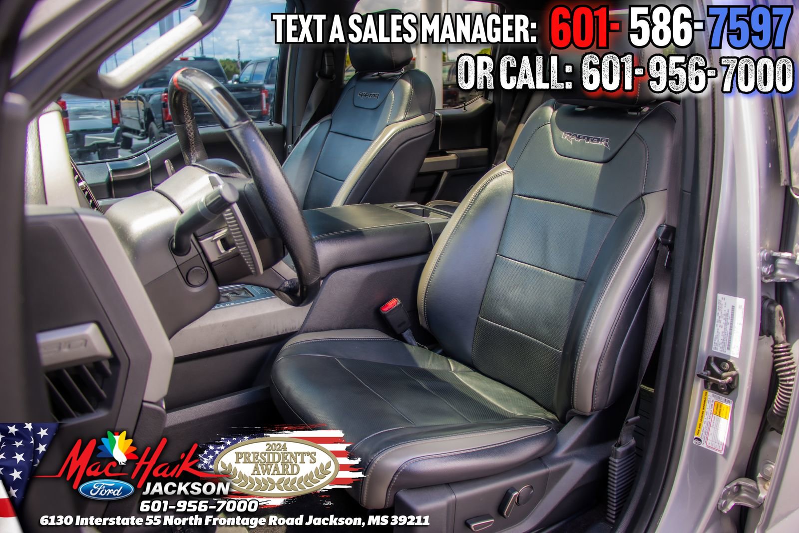 Certified 2017 Ford F150 Raptor w/ Equipment Group 802A Luxury AWD/4WD image 9