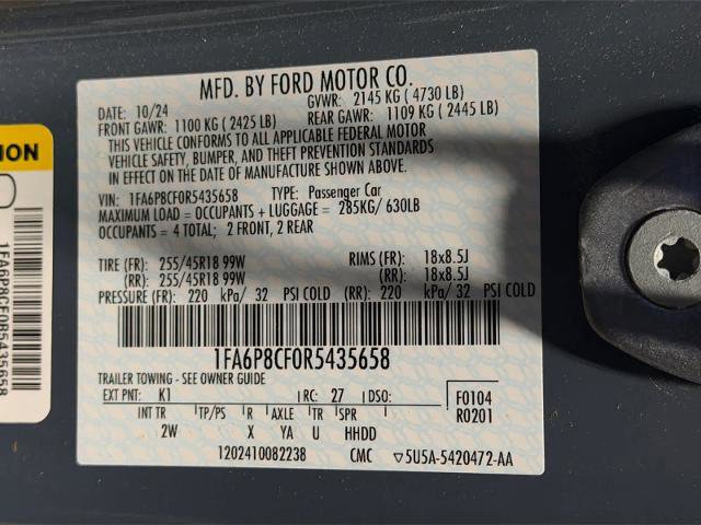Certified 2024 Ford Mustang GT RWD image 20