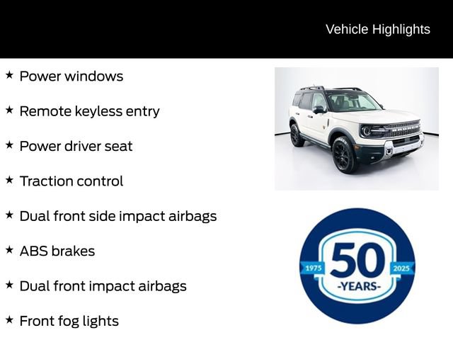 Certified 2025 Ford Bronco Sport Badlands w/ Badlands Tech Package AWD/4WD image 21