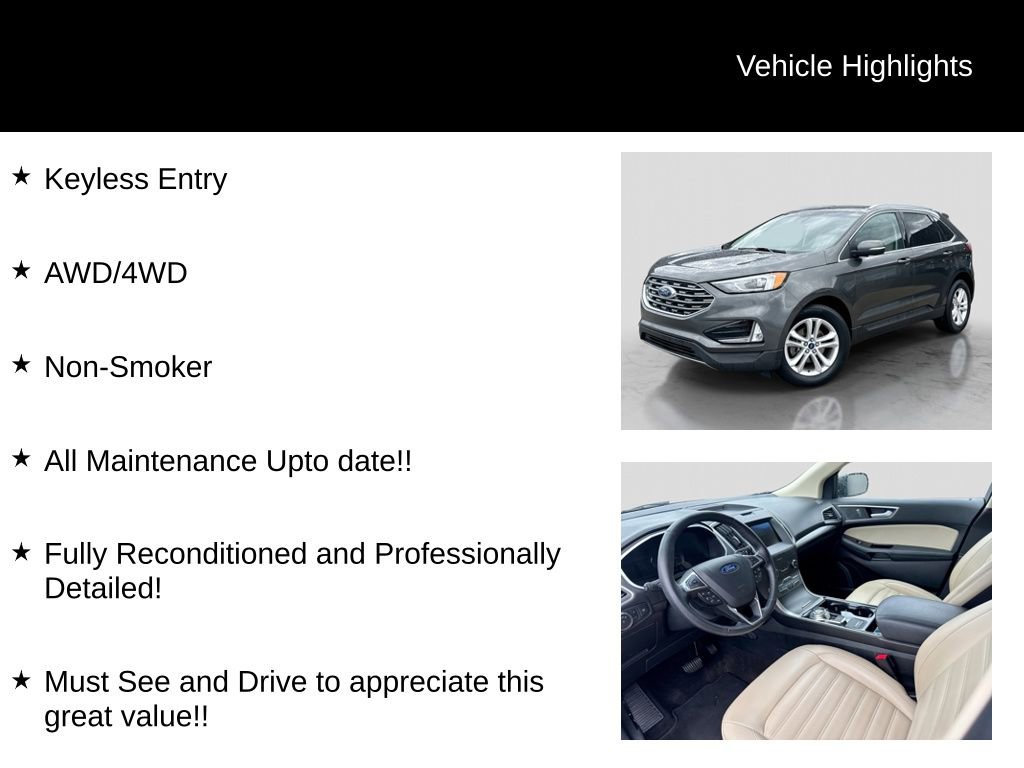 Certified 2020 Ford Edge SEL FWD image 11