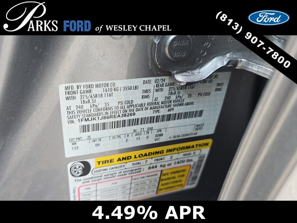 Certified 2024 Ford Expedition Max XLT AWD/4WD image 34