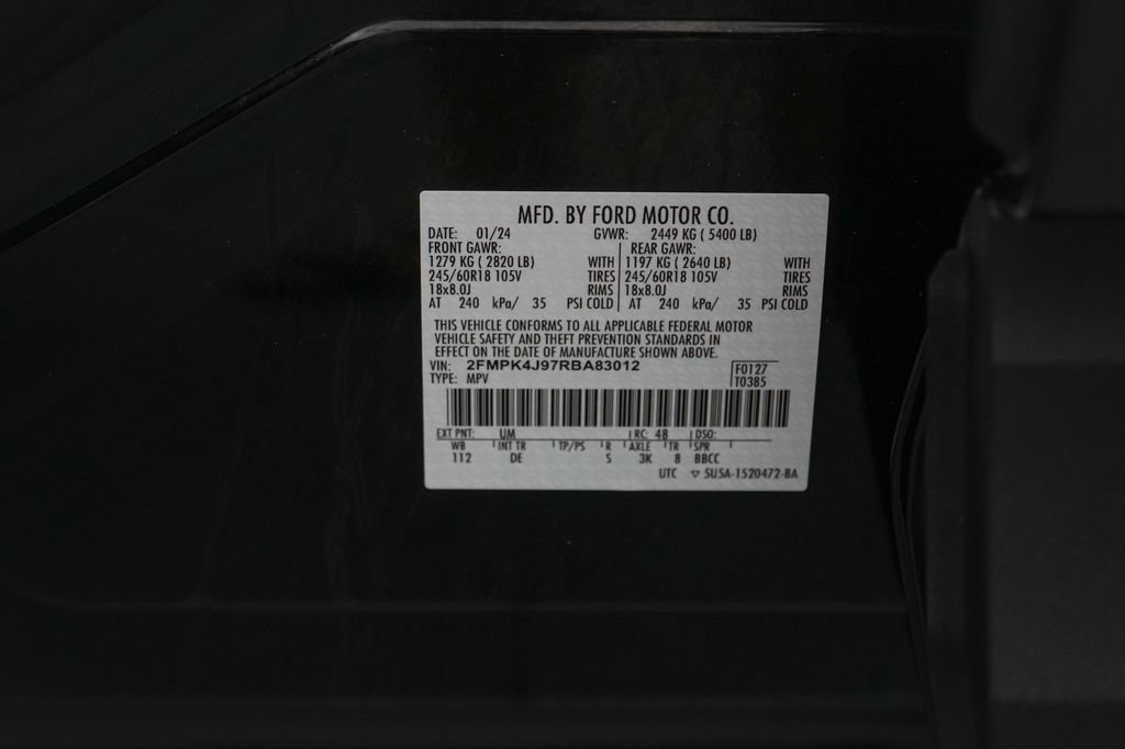 Certified 2024 Ford Edge SEL AWD/4WD image 24