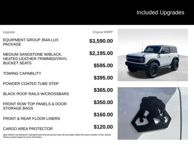 Certified 2021 Ford Bronco Wildtrak AWD/4WD image 5