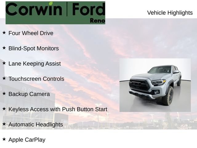 Used 2021 Toyota Tacoma TRD Off-Road w/ Technology Package AWD/4WD image 8