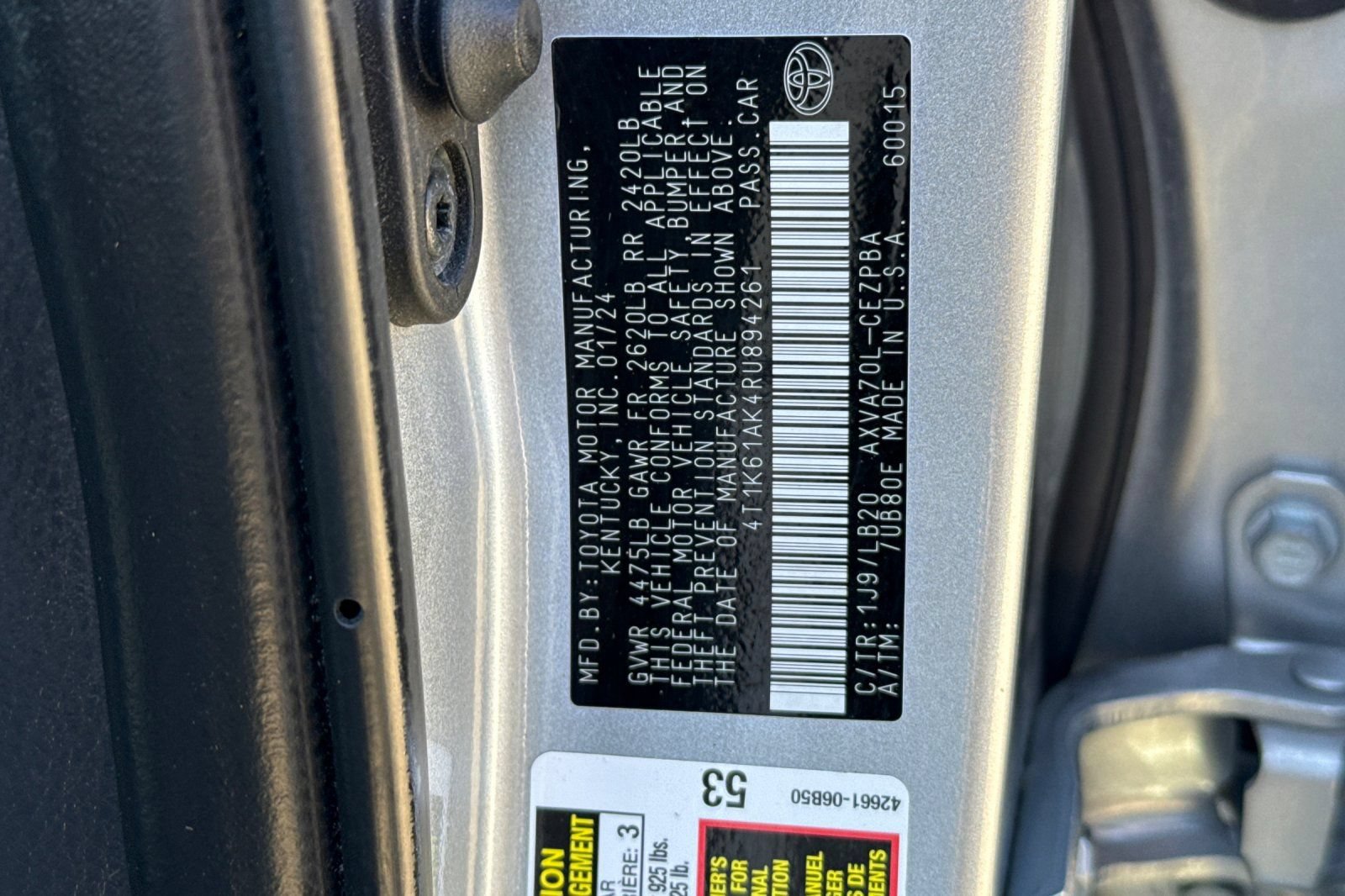 Used 2024 Toyota Camry XSE FWD image 29
