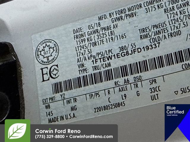 Certified 2018 Ford F150 XLT w/ Trailer Tow Package image 32