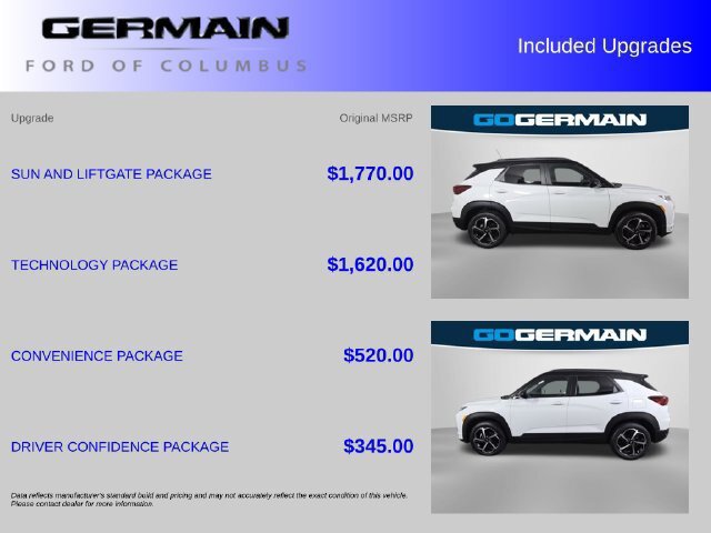 Used 2022 Chevrolet TrailBlazer RS w/ Sun and Liftgate Package AWD/4WD image 38