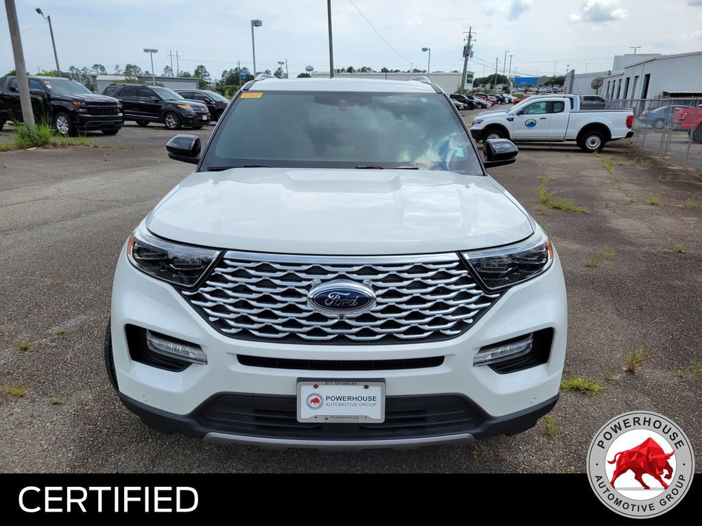 Certified 2020 Ford Explorer Platinum w/ Premium Technology Package AWD/4WD image 9