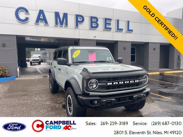 Certified 2023 Ford Bronco Black Diamond w/ Sasquatch Package