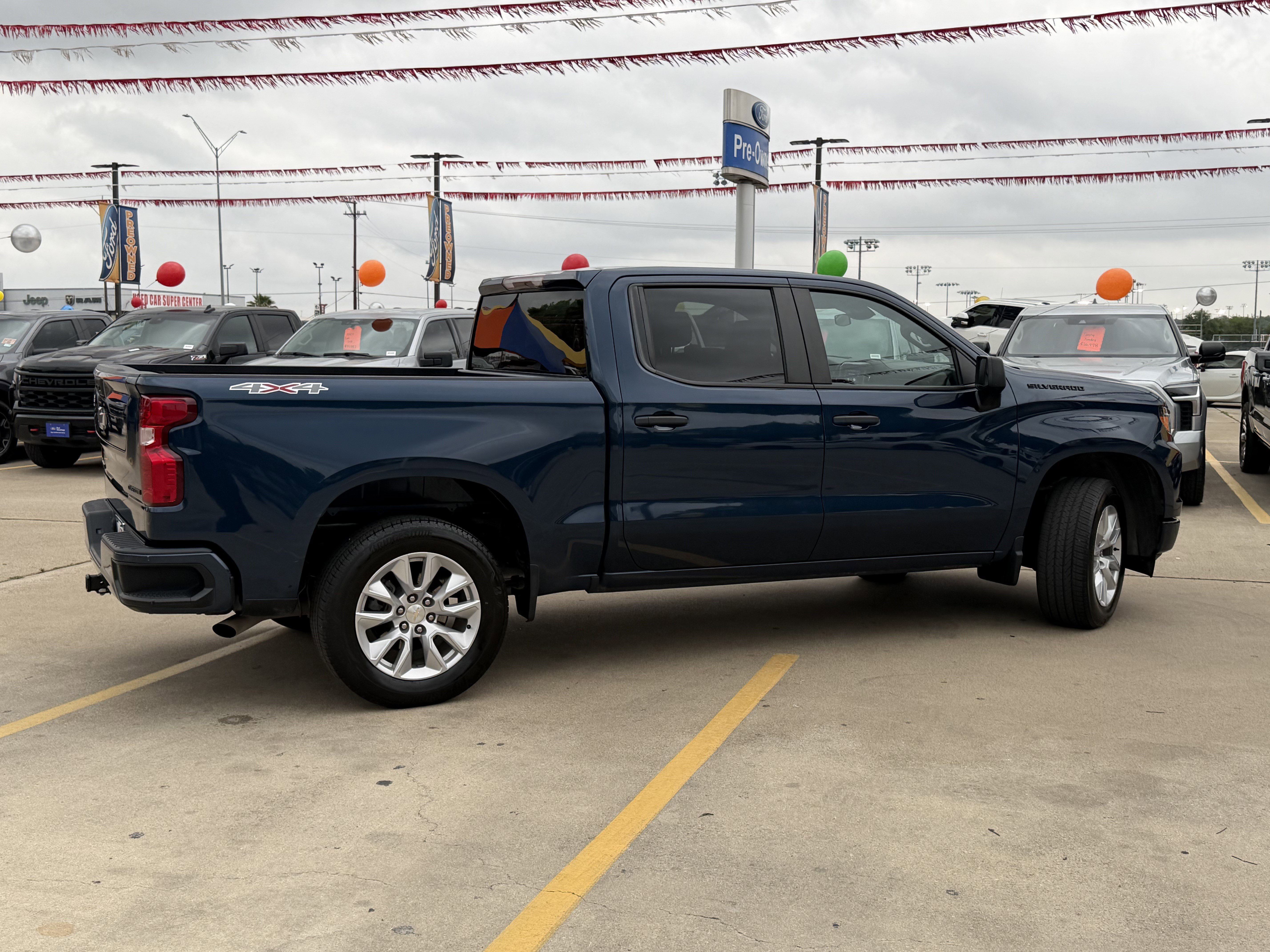 Used 2023 Chevrolet Silverado 1500 Custom w/ LPO, Dark Essentials Package image 3