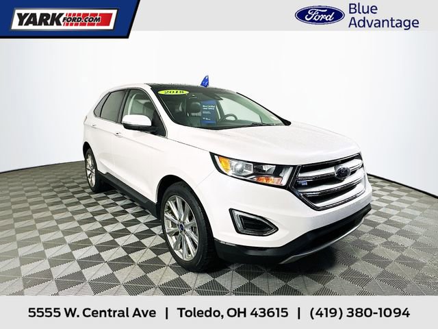 Certified 2018 Ford Edge Titanium w/ Equipment Group 301A image 1