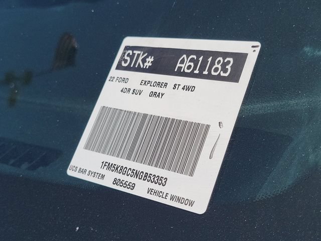 Certified 2022 Ford Explorer ST w/ Equipment Group 401A AWD/4WD image 28