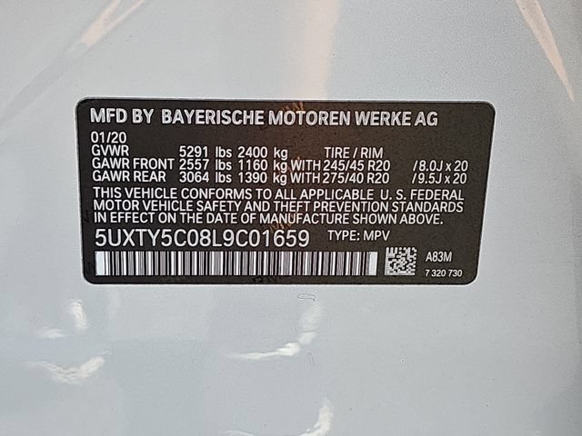 Used 2020 BMW X3 xDrive30i w/ M Sport Package 2 AWD/4WD image 39