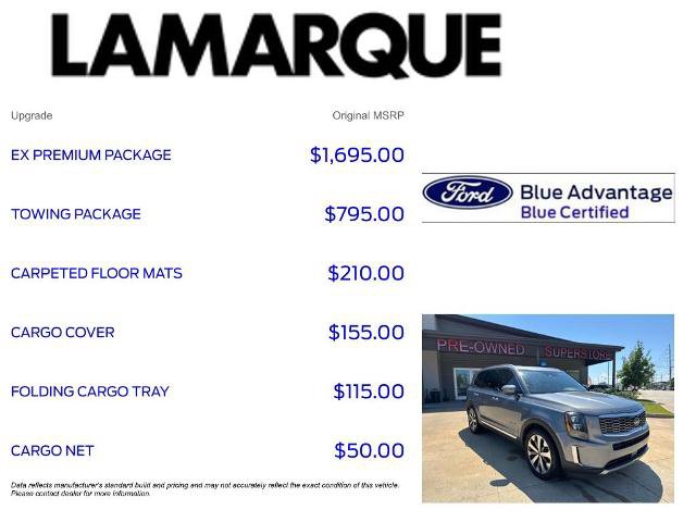 Used 2021 Kia Telluride EX w/ EX Premium Package FWD image 10