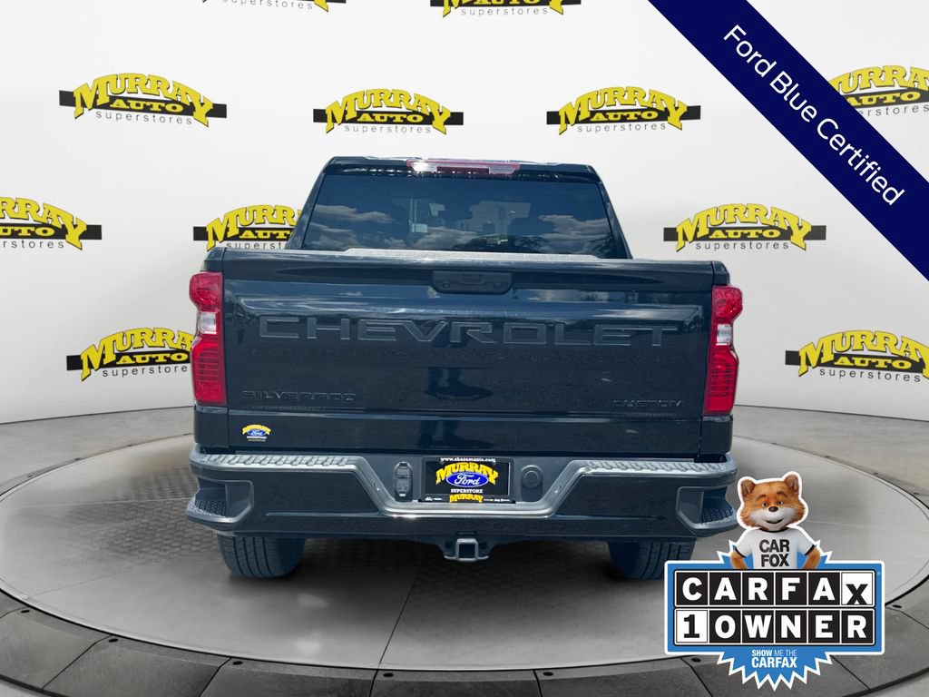 Used 2024 Chevrolet Silverado 1500 Custom w/ Turbomax Blackout Package RWD image 5
