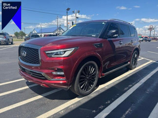 Used 2021 INFINITI QX80 Premium Select w/ Cargo Package image 1