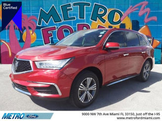 Used 2019 Acura MDX FWD