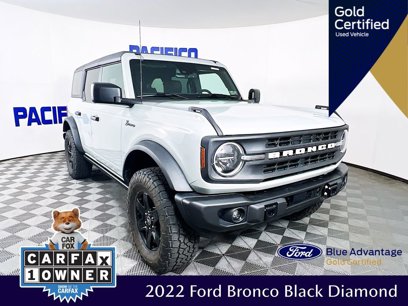 Certified 2022 Ford Bronco Black Diamond