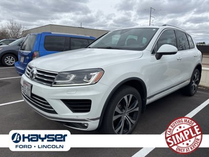 Used 2017 Volkswagen Touareg Wolfsburg Edition