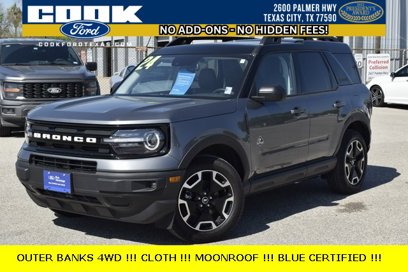 Certified 2024 Ford Bronco Sport Outer Banks w/ Tech Package