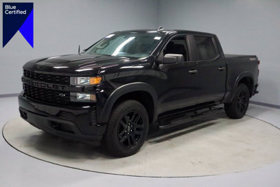 Used 2021 Chevrolet Silverado 1500 Custom w/ LPO, Dark Essentials Package