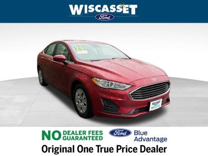 Certified 2020 Ford Fusion S