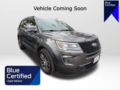 Certified 2018 Ford Explorer Sport