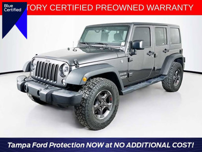 Used 2017 Jeep Wrangler Unlimited Sport w/ Quick Order Package 24S