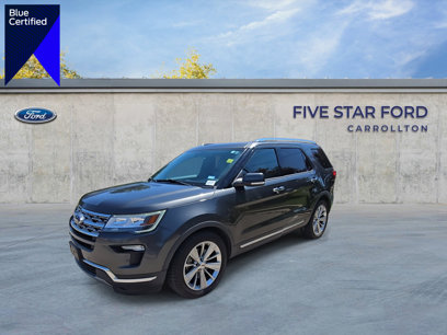Certified 2019 Ford Explorer Limited w/ Class III Trailer Tow Package