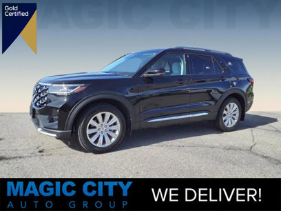 Certified 2025 Ford Explorer Platinum w/ LUX Leather Package