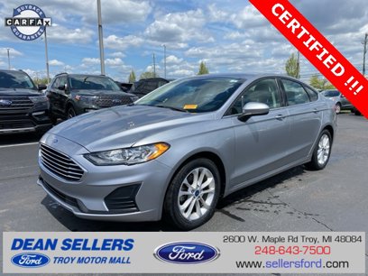 Certified 2020 Ford Fusion SE