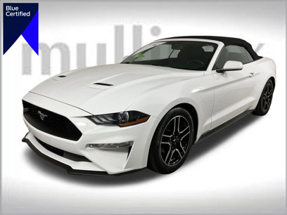 Certified 2019 Ford Mustang Convertible w/ Equipment Group 101A