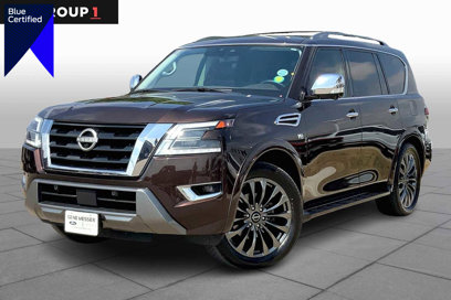 Used 2022 Nissan Armada Platinum w/ Captain's Chairs Package