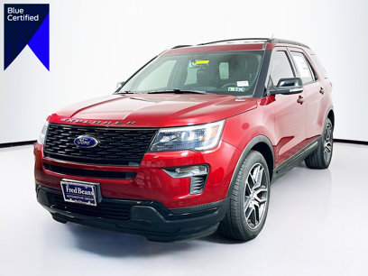 Certified 2019 Ford Explorer Sport