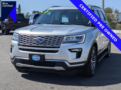 Certified 2019 Ford Explorer Platinum