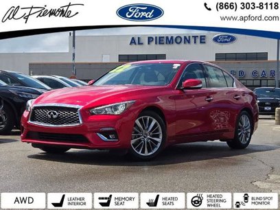 Used 2022 INFINITI Q50 Luxe w/ Cargo Package
