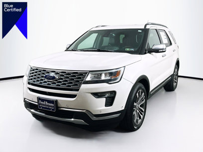 Certified 2019 Ford Explorer Platinum
