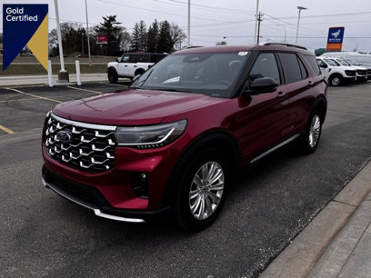 Certified 2025 Ford Explorer Platinum w/ LUX Leather Package