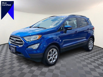 Certified 2018 Ford EcoSport SE