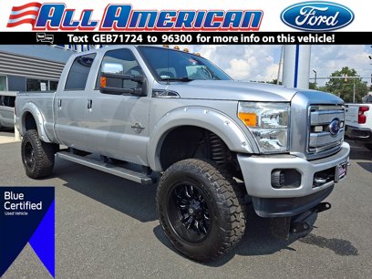 Certified 2016 Ford F350 Platinum w/ Snow Plow Prep Package