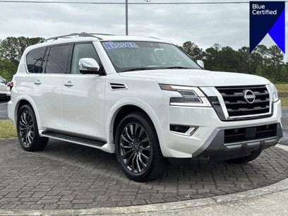 Used 2024 Nissan Armada Platinum w/ Captain's Chairs Package