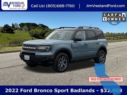 Certified 2022 Ford Bronco Sport Badlands w/ Premium Package