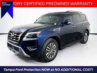 Used 2021 Nissan Armada SL w/ Captain's Chairs Package