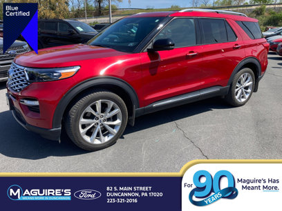 Certified 2023 Ford Explorer Platinum w/ Technology Package
