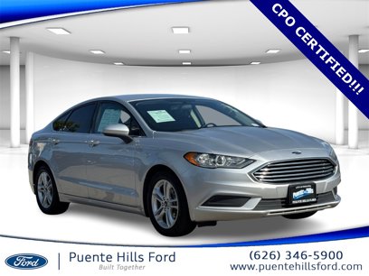Certified 2018 Ford Fusion SE w/ Fusion SE Technology Package