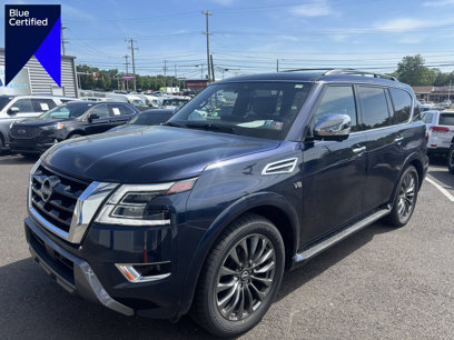 Used 2022 Nissan Armada Platinum w/ Captain's Chairs Package