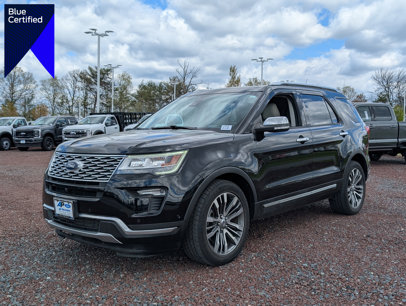Certified 2018 Ford Explorer Platinum
