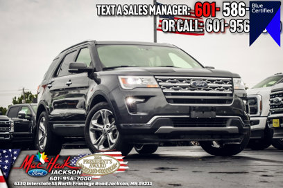 Certified 2019 Ford Explorer Limited w/ Class III Trailer Tow Package