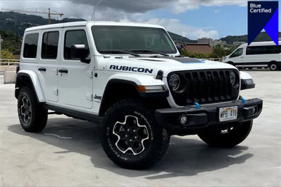 Used 2022 Jeep Wrangler Unlimited Rubicon 4xe w/ Steel Bumper Group